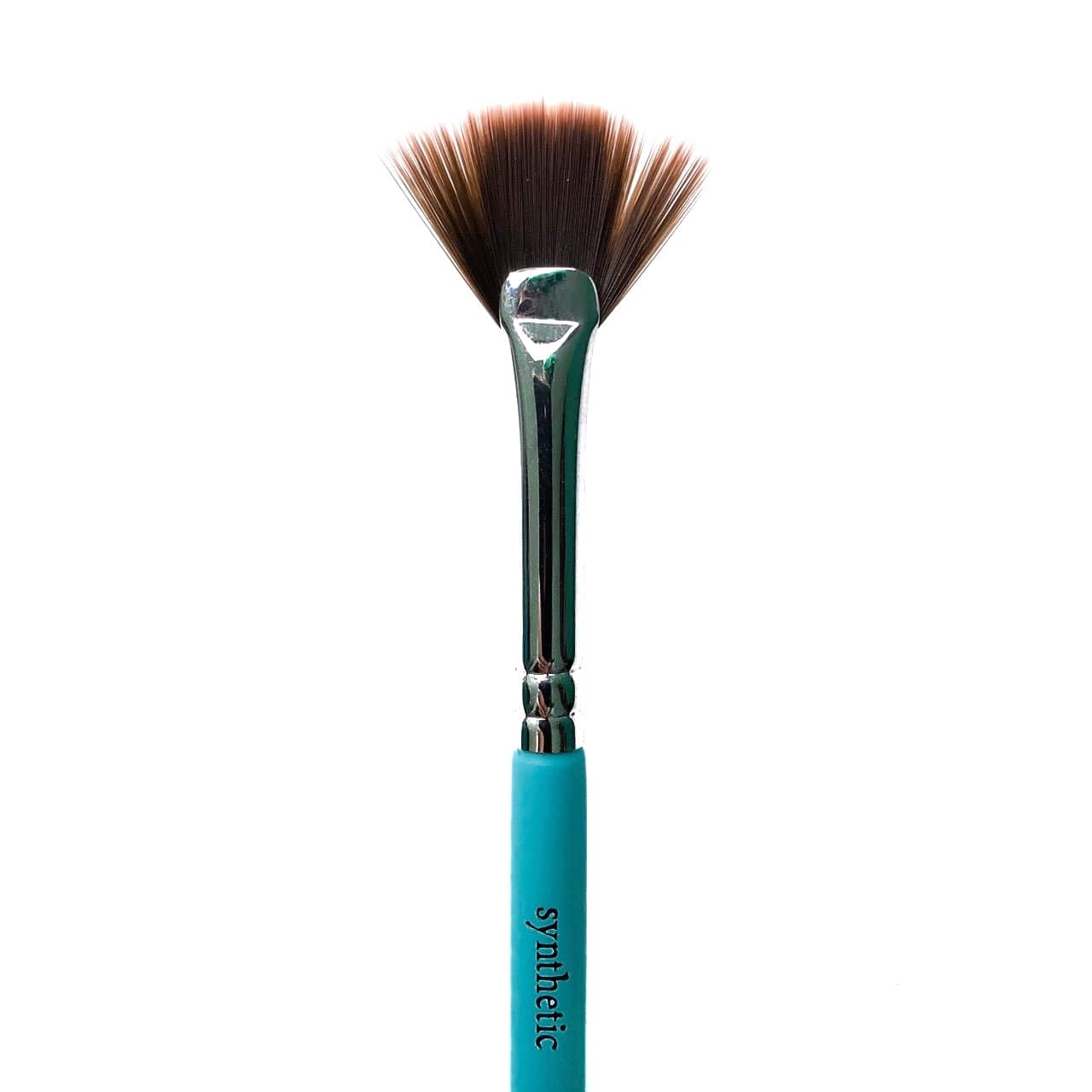 What is an eyelash fan brush for