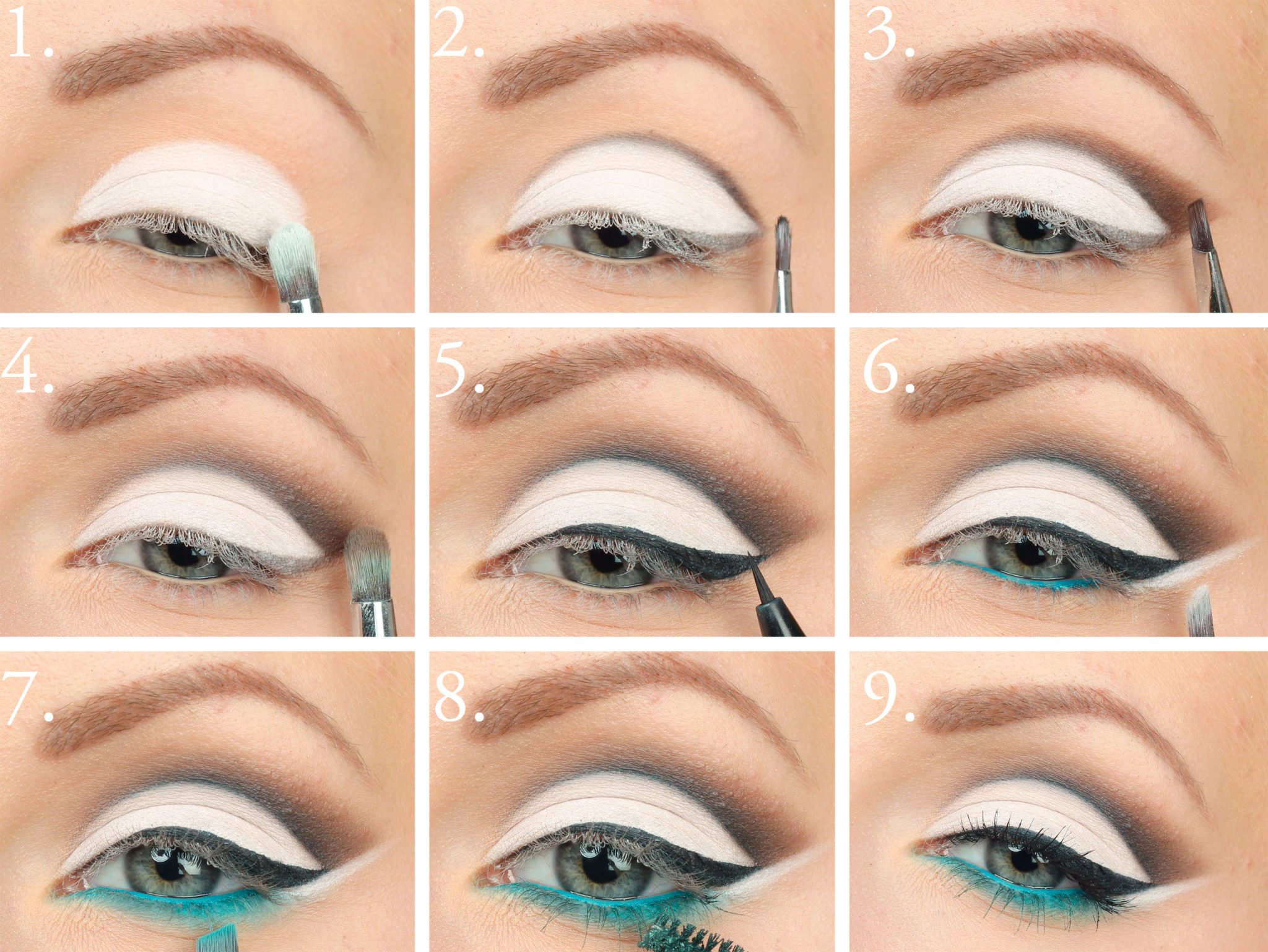 How to put makeup on hooded eyes